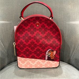 Kate Spade x Tom and Jerry Mini Convertible Backpack